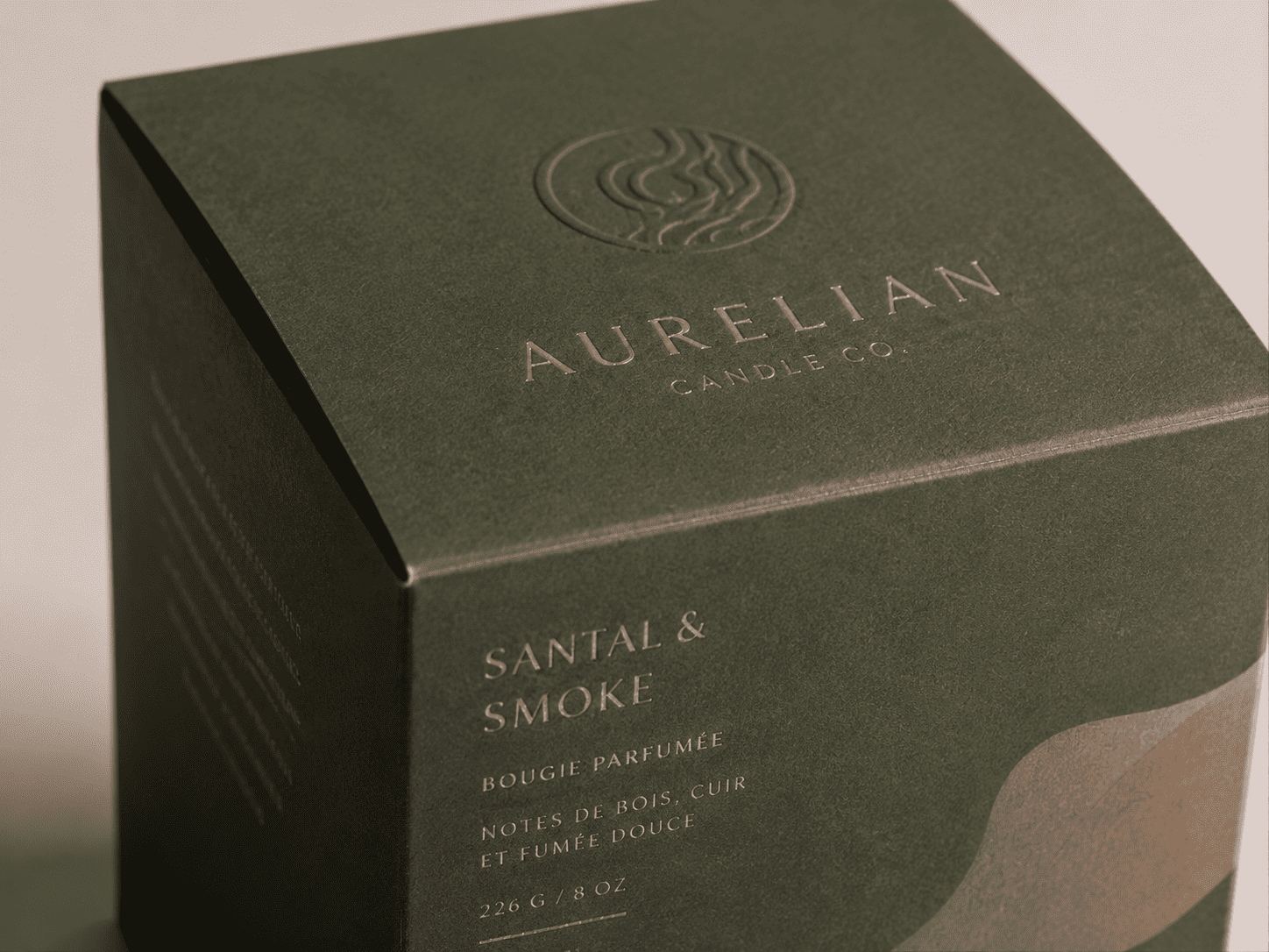 Custom box printing and finishing details