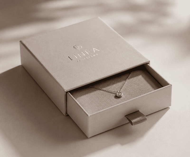 Drawer style rigid box