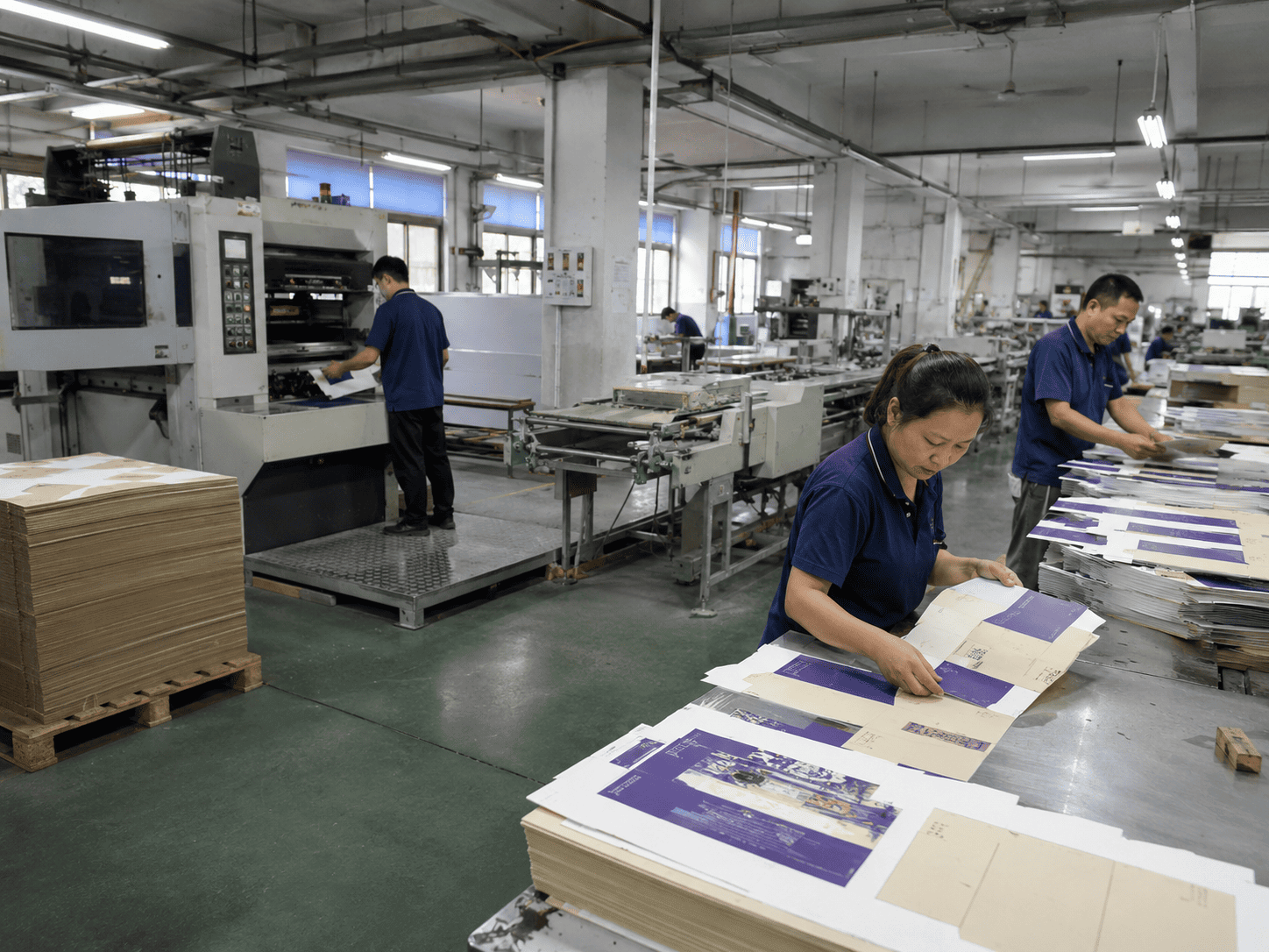 Folding carton workshop at Packtix