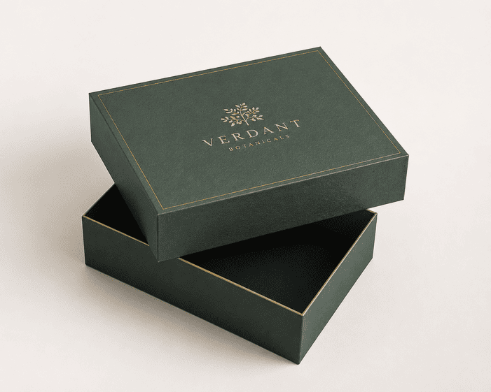 Lid and base rigid box